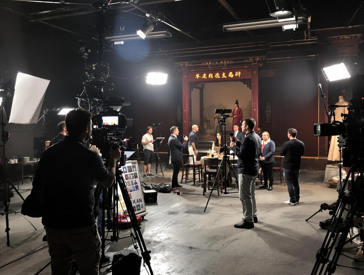 女性向视频制作现场